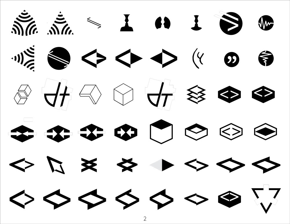 digital logo sketches